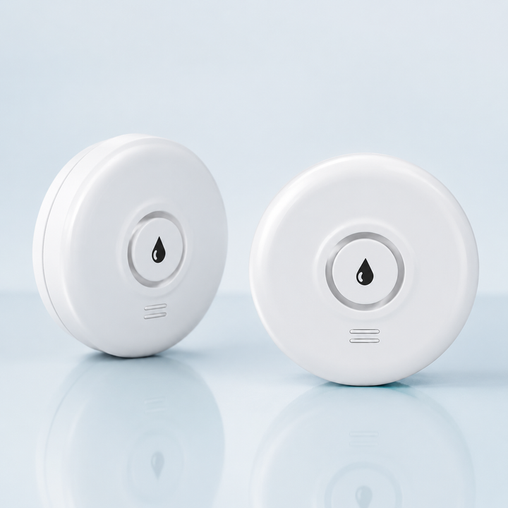 Home Protection 2 | זוג גלאי נזילה וטפטוף חכמים WiFi