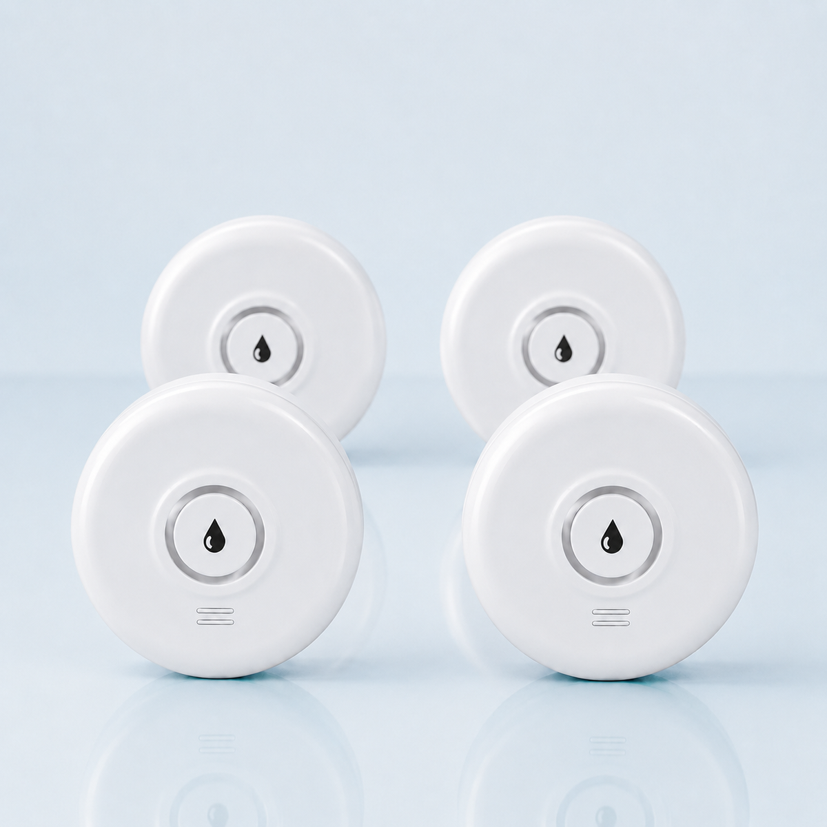 Home Protection 4 | מארז 4 גלאי נזילה וטפטוף חכמים WiFi