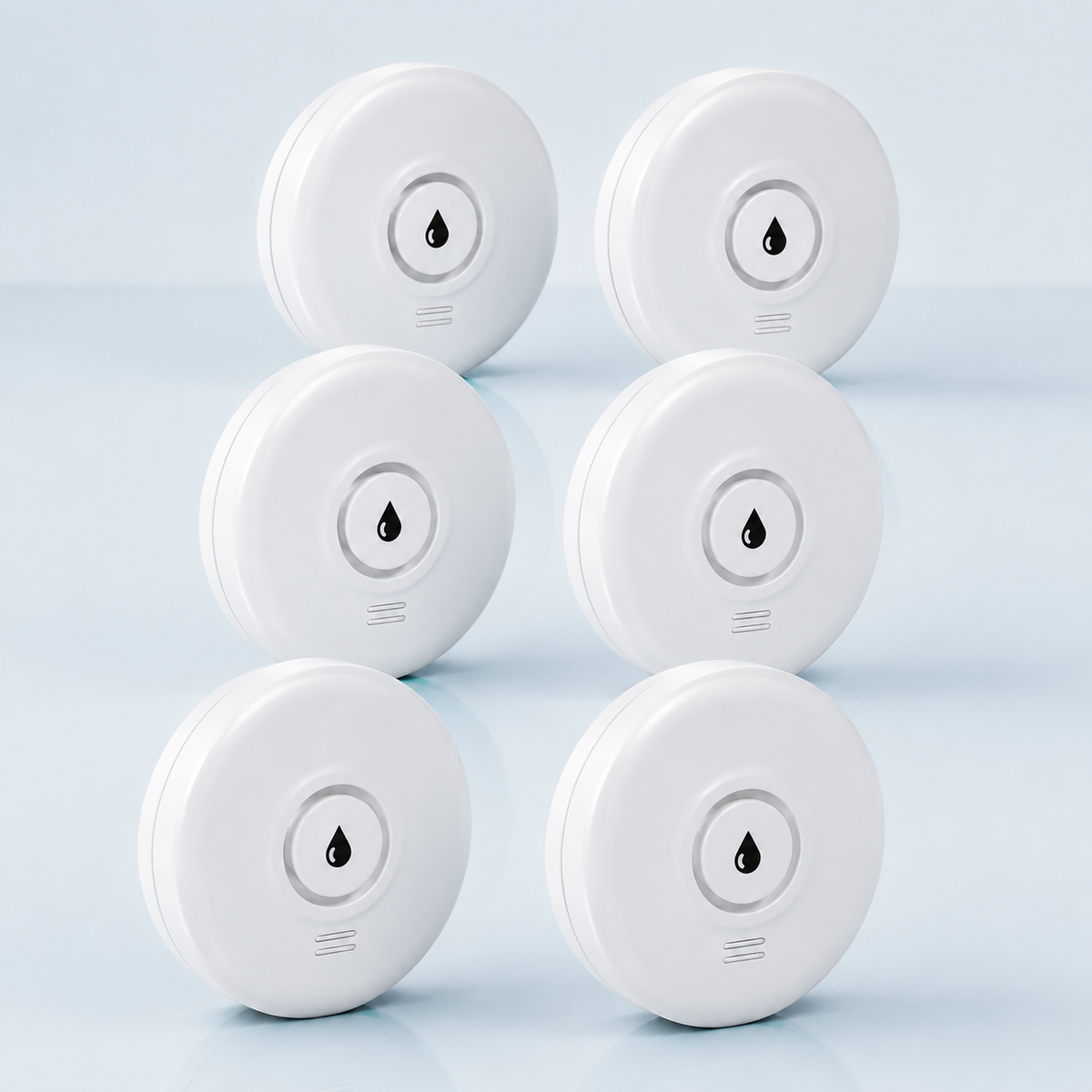 Home Protection 6 | מארז 6 גלאי נזילה וטפטוף חכמים WiFi